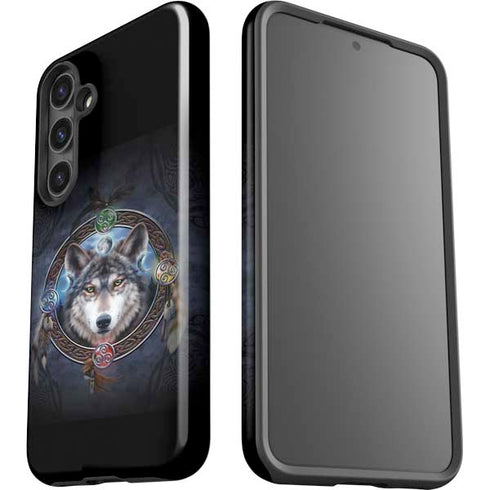 Wolf Symbols by Brigid Ashwood Galaxy S24 Plus Impact Case